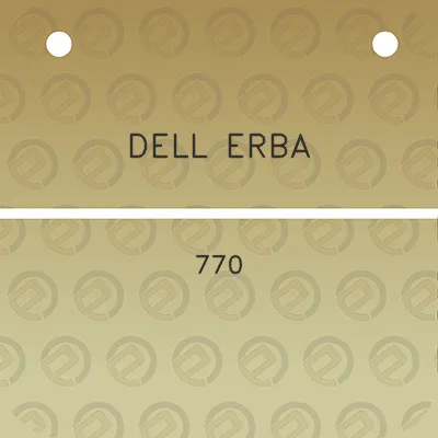 dell-erba-770