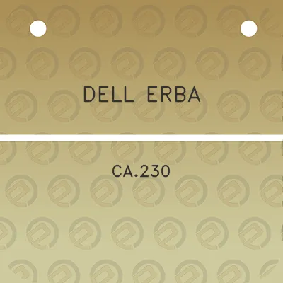 dell-erba-ca230