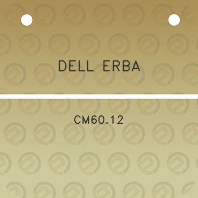 dell-erba-cm6012