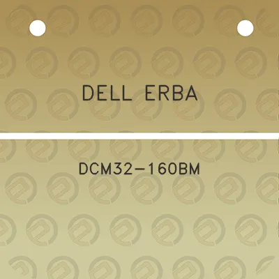 dell-erba-dcm32-160bm