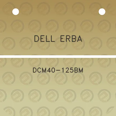 dell-erba-dcm40-125bm