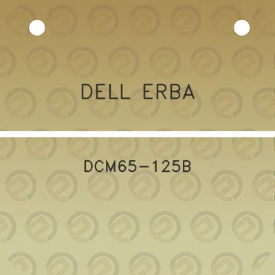 dell-erba-dcm65-125b