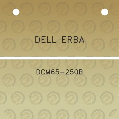 dell-erba-dcm65-250b