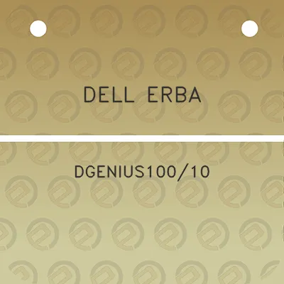 dell-erba-dgenius10010