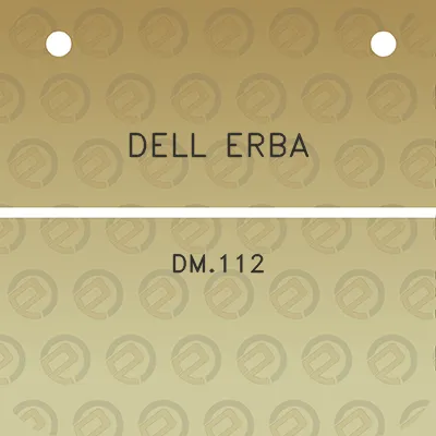 dell-erba-dm112