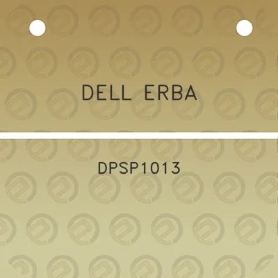 dell-erba-dpsp1013