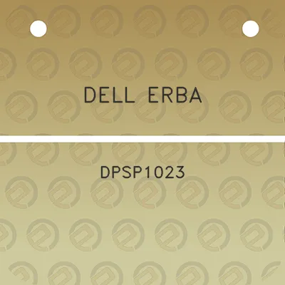 dell-erba-dpsp1023