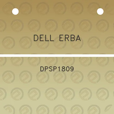 dell-erba-dpsp1809