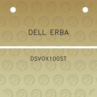 dell-erba-dsvox100st