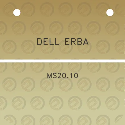 dell-erba-ms2010