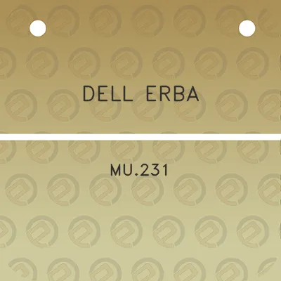 dell-erba-mu231