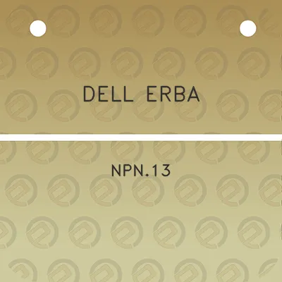 dell-erba-npn13