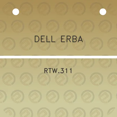 dell-erba-rtw311