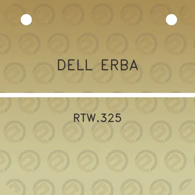 dell-erba-rtw325