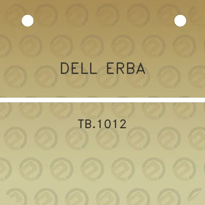 dell-erba-tb1012