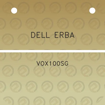 dell-erba-vox100sg