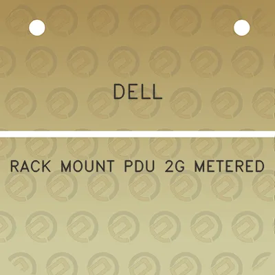 dell-rack-mount-pdu-2g-metered