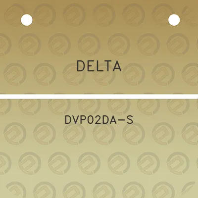 delta-dvp02da-s