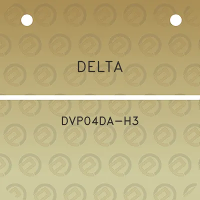 delta-dvp04da-h3