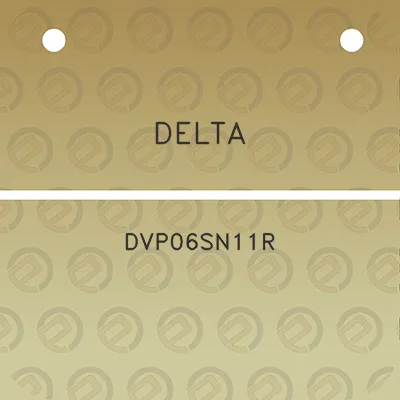 delta-dvp06sn11r