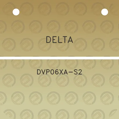 delta-dvp06xa-s2