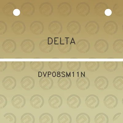 delta-dvp08sm11n