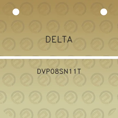 delta-dvp08sn11t