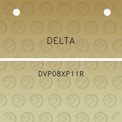 delta-dvp08xp11r