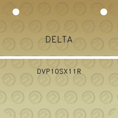 delta-dvp10sx11r