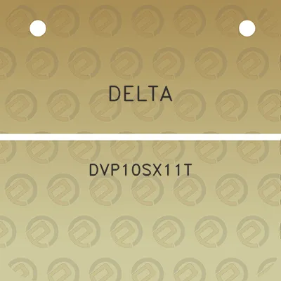 delta-dvp10sx11t