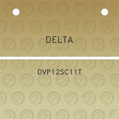 delta-dvp12sc11t