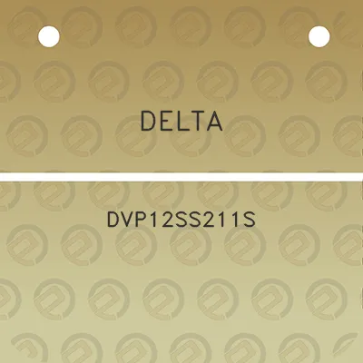 delta-dvp12ss211s