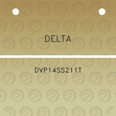 delta-dvp14ss211t