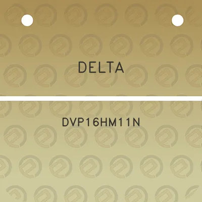 delta-dvp16hm11n