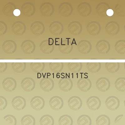 delta-dvp16sn11ts