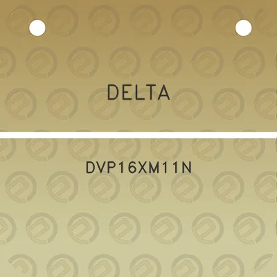 delta-dvp16xm11n