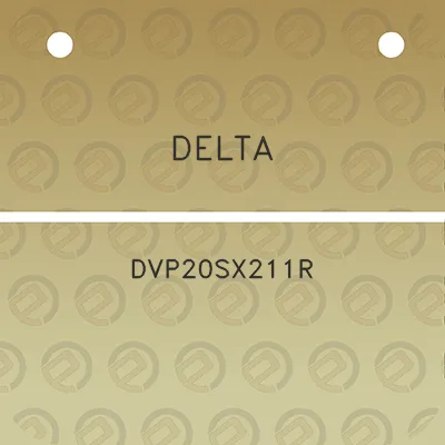 delta-dvp20sx211r