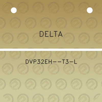 delta-dvp32eh-t3-l