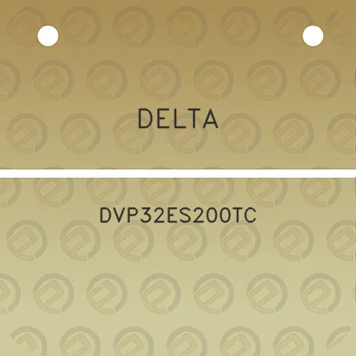 delta-dvp32es200tc