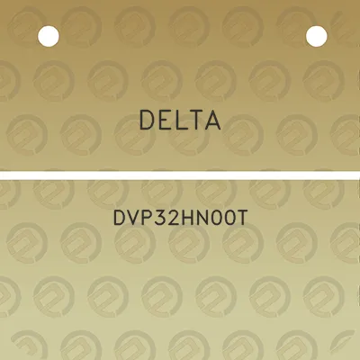 delta-dvp32hn00t