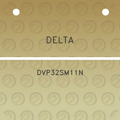 delta-dvp32sm11n