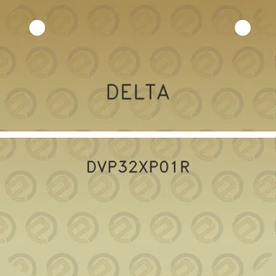 delta-dvp32xp01r