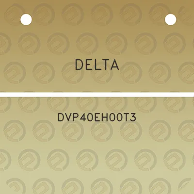 delta-dvp40eh00t3