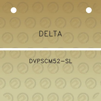 delta-dvpscm52-sl