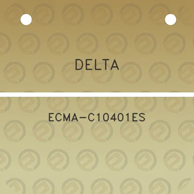 delta-ecma-c10401es