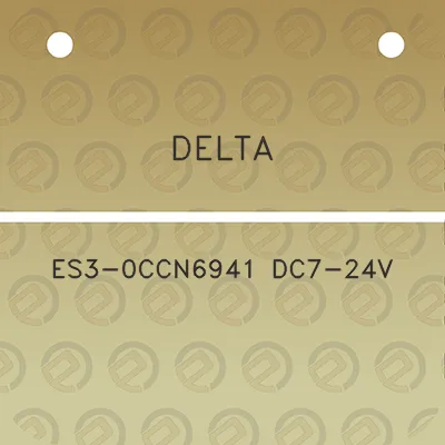 delta-es3-0ccn6941-dc7-24v