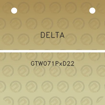 delta-gtw071pxd22