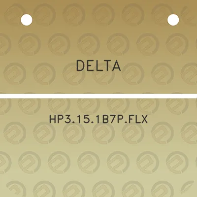 delta-hp3151b7pflx