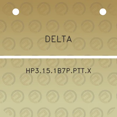 delta-hp3151b7ppttx