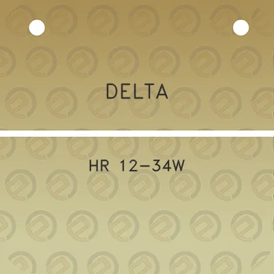 delta-hr-12-34w